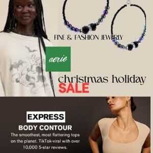 Christmas Holiday Sale -NWT Aerie / Express and Fine & Fashion Jewerly